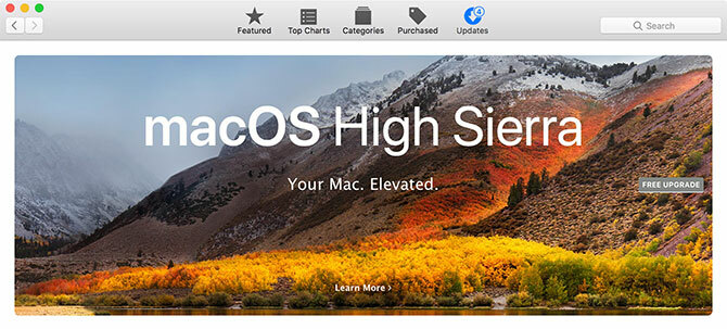 Aggiornamenti del Mac App Store