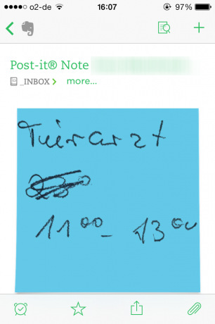 Evernote porta i post-it nella piattaforma per prendere appunti online postit evernote