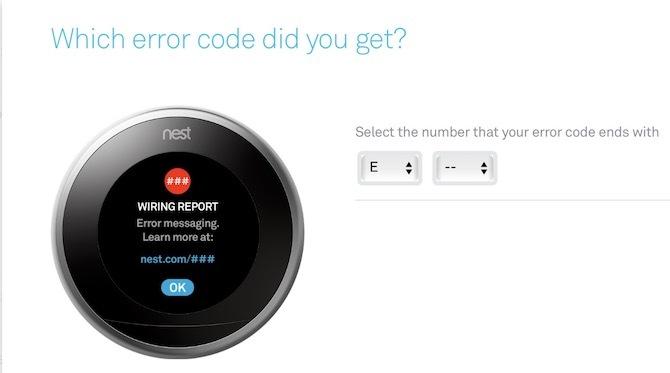 Come impostare e utilizzare il codice di errore del nido Nest Learning Thermostat