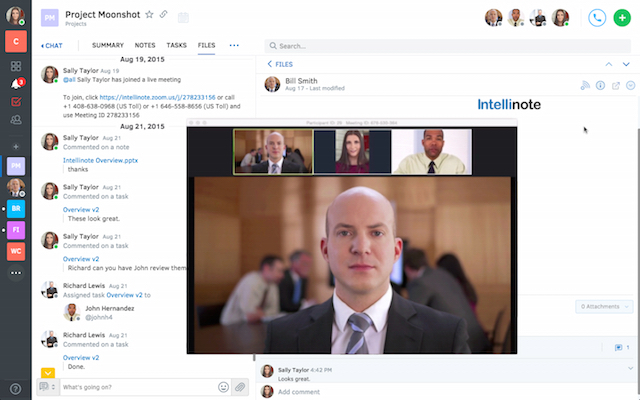 Intellinote: metti i tuoi compiti, file, messaggi e riunioni online in una videoconferenza