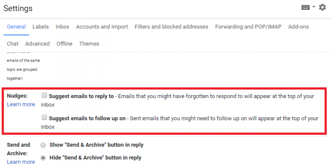 Che cos'è Nudge in Gmail? E come accenderlo e spegnerlo gmail nudge 670x341