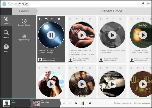 Songdrop: il tuo servizio gratuito e preferito per salvare le canzoni che non sapevi nemmeno fino a ora delle recenti gocce di Songdrop