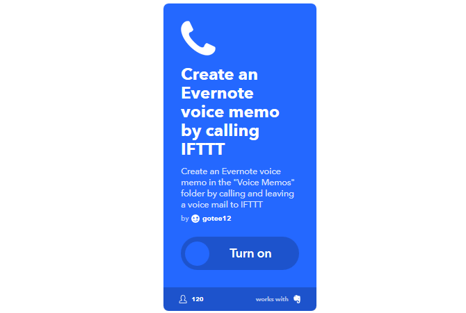 La guida IFTTT definitiva: usa lo strumento più potente del Web come un professionista 24IFTTT EvernotteVoiceMemos