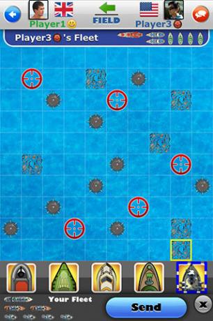 Naval Warfare Multi-Shot per iOS è Battleships per The Mobile Generation nw iphone2