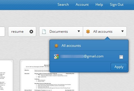 Libera gli allegati di Posta in arrivo di Gmail con Attachments.me 19 Allegati