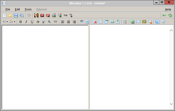 BBCeditor ti consente di preparare e formattare post sul forum offline [Windows] bbce1