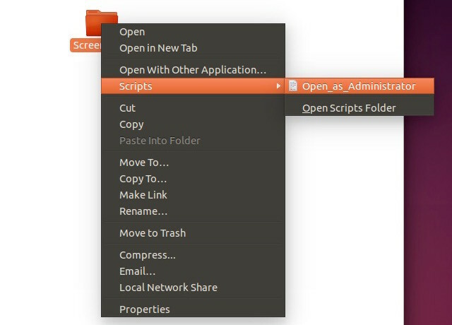 aprire-as-root-menu contestuale