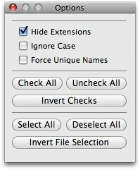 Batch Rinomina facilmente i tuoi file - Opzioni Mac Style (solo Mac) 03