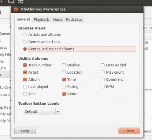 gestire la raccolta musicale linux