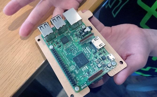 Funzionalità di Raspberry Pi 3 nel kit computer Piper