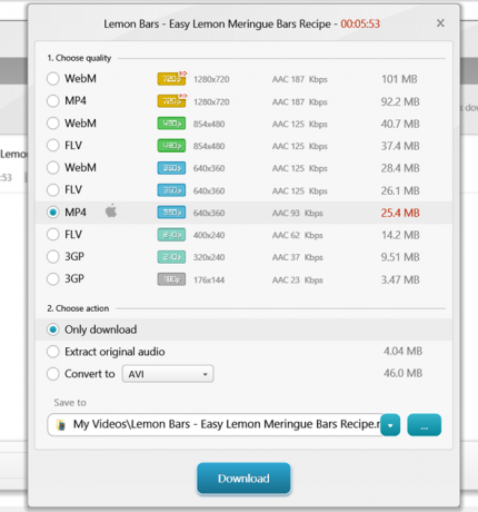 downloader di YouTube