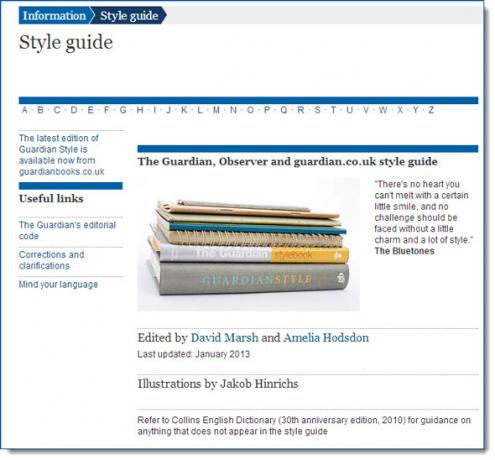 Scrivere per l'era digitale: 5 guide di stile di scrittura gratuite Guida di stile online 03