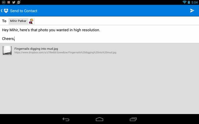 Dropbox-Android-Share-to-Contatti