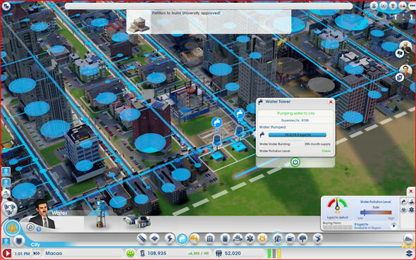 recensione di simcity 2013