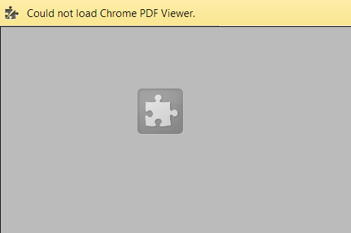 chrome pdf fallito