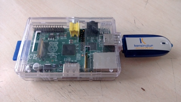 chiavetta usb per applicazioni lampone pi