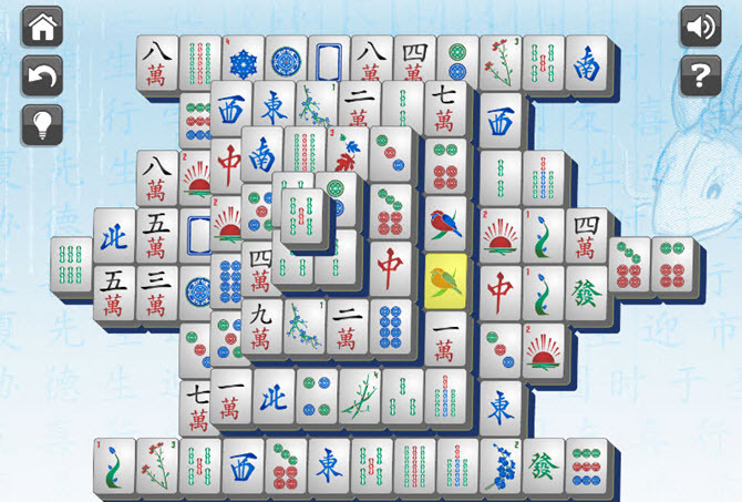 Solitario Mahjong cromato