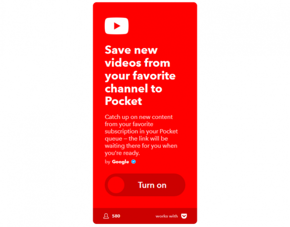 La guida IFTTT definitiva: usa lo strumento più potente del Web come un YouTubeToPocket Pro 61IFTTT