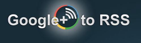 google plus generatore di feed rss