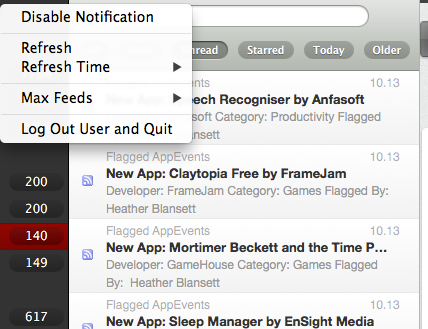 mac client di Google Reader