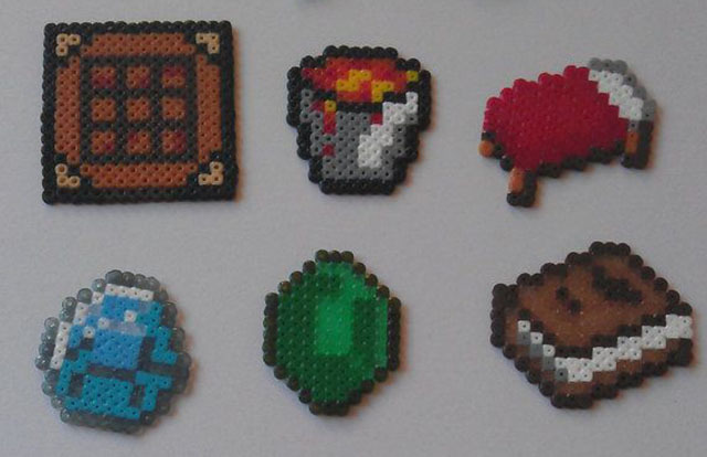 Minecraft-fai da te-8bit-accessori