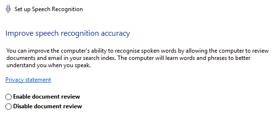 il riconoscimento vocale di Windows 10 migliora la precisione