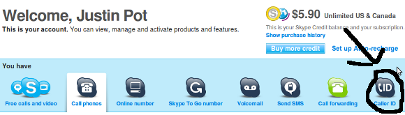 Come utilizzare il tuo numero di Google Voice per la visualizzazione delle chiamate in Skype skypellerid