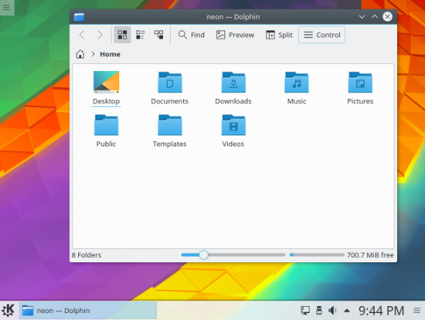 kde ha spiegato desktop