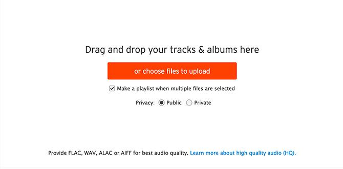 Ospitare il tuo podcast su SoundCloud Easy Upload