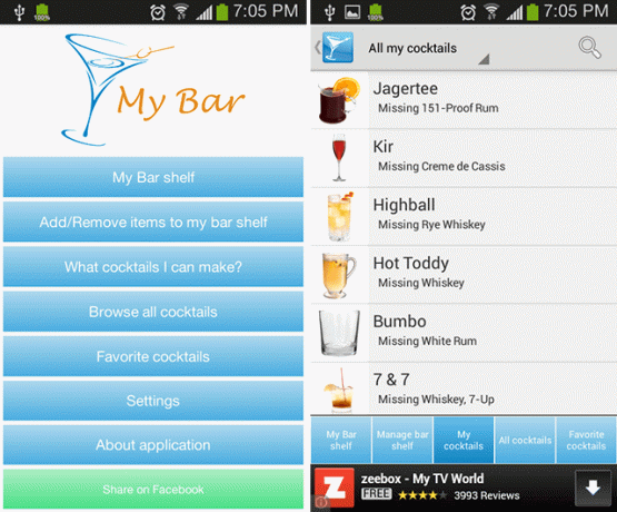 android-ricette-Mybar