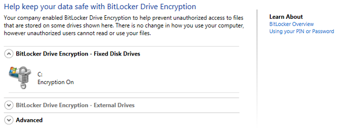 codifica bitlocker