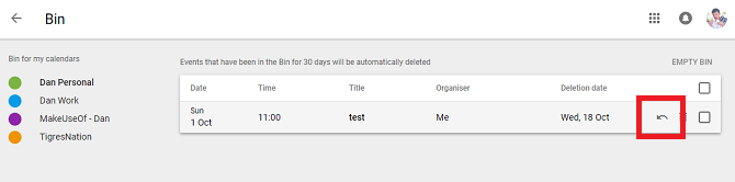 google calendar nuove funzionalità bin
