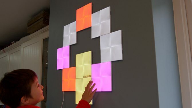 Tela Nanoleaf: la più bella. Luci. Mai. nanoleaf canvas giochi touch 670x377