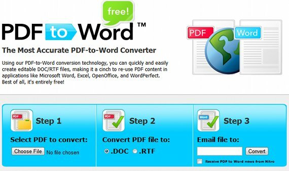 conversione da pdf a word