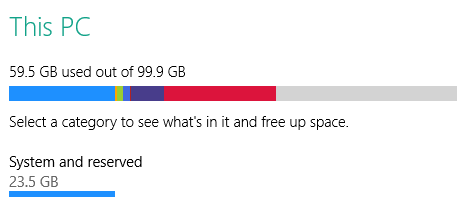 Senso di archiviazione di Windows 10