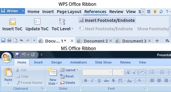 Questa è una schermata di uno dei migliori programmi Windows. Si chiama WPS Office