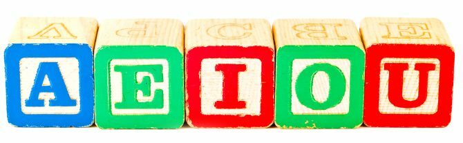 Blocchi vocali per bambini
