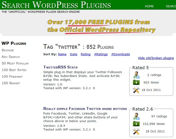 trovare plugin per wordpress