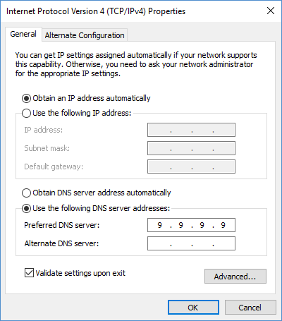 quad9 dns vs opendns