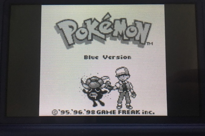 vecchi giochi di Pokemon - Pokemon blu