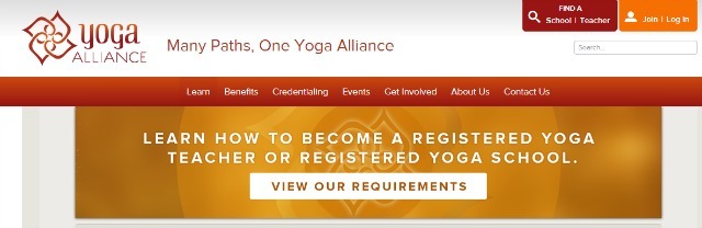 Sito YogaAlliance