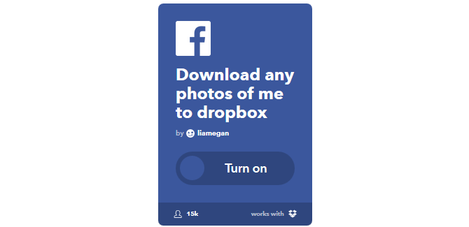 La guida IFTTT definitiva: utilizza lo strumento più potente del Web come un Pro 31IFTTT FBTaggedPhotosToDropbox