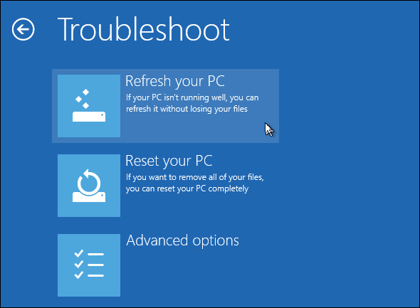 riparare bootloader di Windows 8