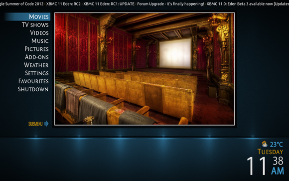 altre skin xbmc