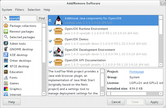 installare java su linux