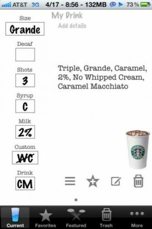 iphone app caffè