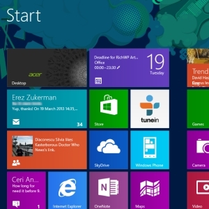 schermata iniziale di Windows 8