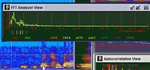 Sonogram Visible Voice - Potente software per spettri vocali sono10