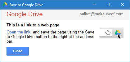 Salva collegamenti su Google Drive