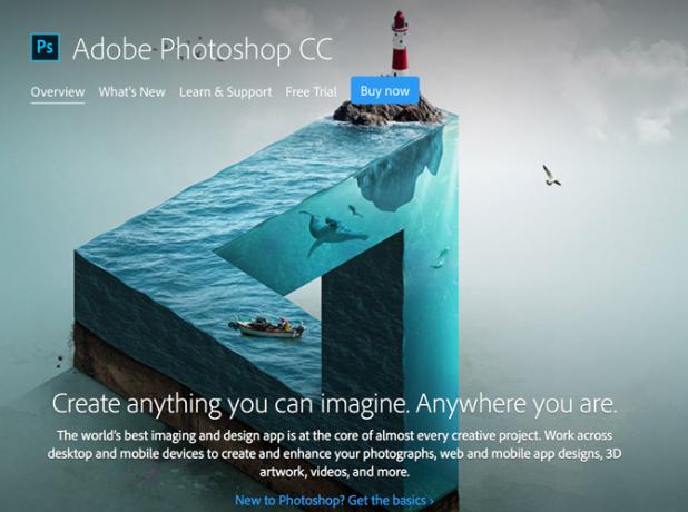 Promo di Adobe Photoshop CC